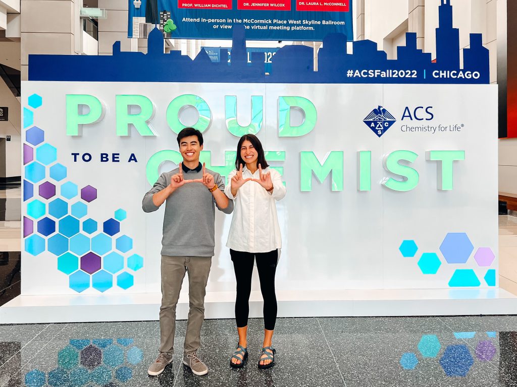 Grant and Millie Attend ACS Fall 2022! Wang Research Group